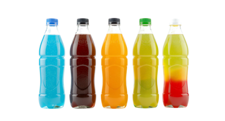 Refreshing Carbonated Soft Drinks Variety Pack - Assorted Flavors in Bottles