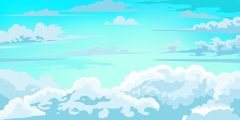 winter landscape sky