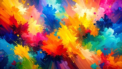 Fototapeta premium abstract splatter paint texture