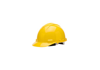 Fototapeta premium Yellow hard hat PNG transparent background 