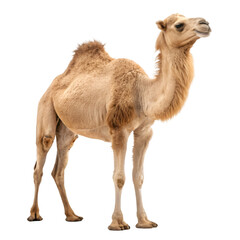 camel isolated on white