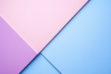 Pastel Paper Geometric Background. (3)