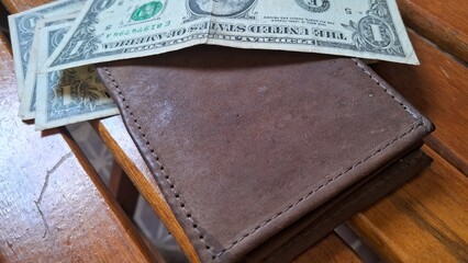 wallet with money