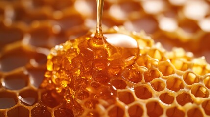 Honeycomb close-up
