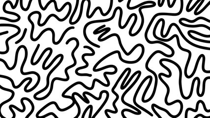 abstract black line stroke pattern background