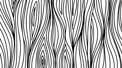 wave lines hand drawn pattern background