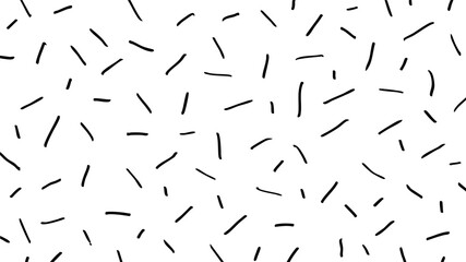 chaotic dash doodle pattern background