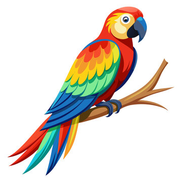 blue and yellow macaw ara