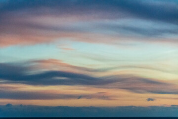 Obraz premium Outdoor shot highlighting the stunning Iclandic scenery on a frosty winter afternoon along Iceland's highway one.