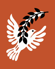 vector illustration of a bird