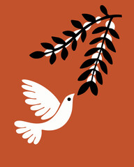 vector illustration of a bird