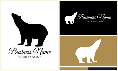 Obraz premium Polar Bear Logo Variations.