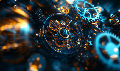 3D abstract visuals and futuristic elements isolated on black, designed for versatile commercial use across technology, minimal, sci-fi, and eco concepts