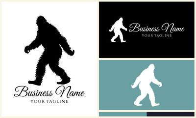 Bigfoot Logo Design Variations. (16)