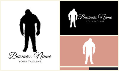 Bigfoot Logo Design Variations. (17)