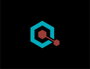 Abstract geometric logo design