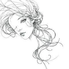 A hand drawn sketchy symphony of one continuousyyt.eps