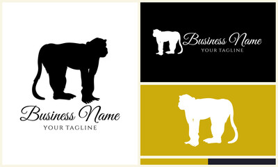 Monkey Logo Design Variations. (1)