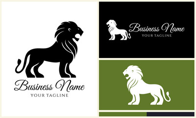 Obraz premium Lion Logo Design Templates. (1)