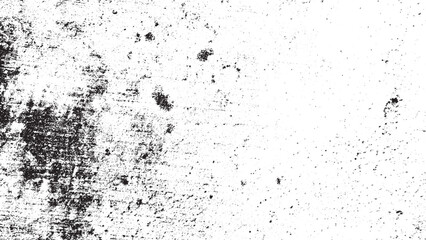 High Contrast Black White Grunge Texture Overlay Rough Distressed Surface Background Abstract