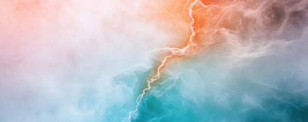 Abstract color blend texture background design with lightning streak