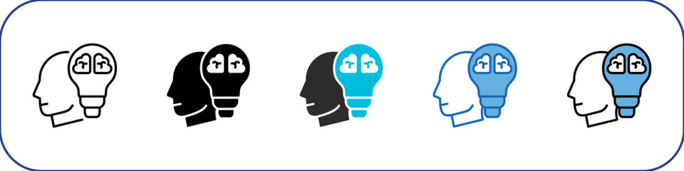 Innovation Icon Pack Multistyle Illustration