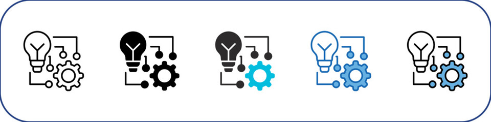 Technology Icon Pack Multistyle Illustration