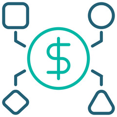 Liability Outline Blue Icon