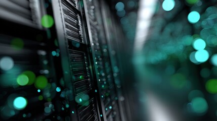 Data Center Server Racks and Infrastructure