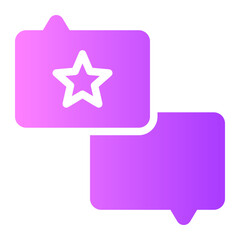 communications gradient icon