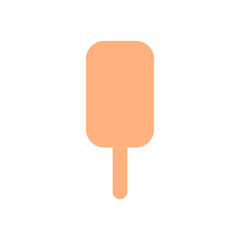 Popsicle clip art design on plain white transparent isolated background for sign, decal, card, shirt, hoodie, sweatshirt, apparel, tag, mug, icon, poster or badge