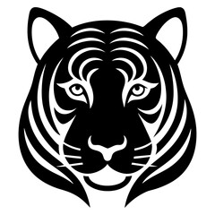 tiger head vector