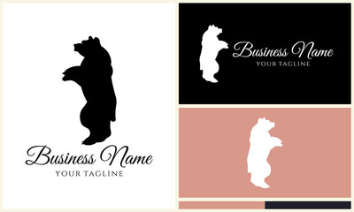 Bear Logo Design Variations. (16)