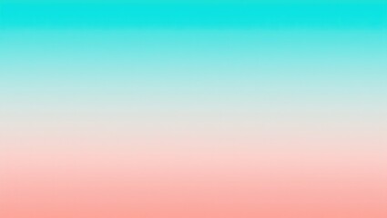 Naklejka premium Soft gradient background transitioning from teal to coral