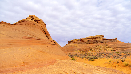 Page Sand Cave - natural rock formation in Page, Arizona, USA