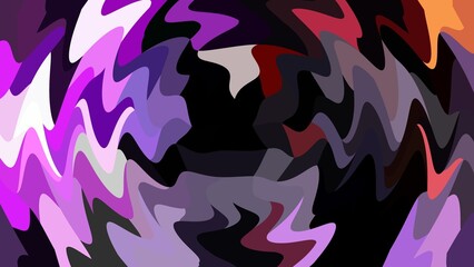 Abstract background with purple fluid and swirling patterns.