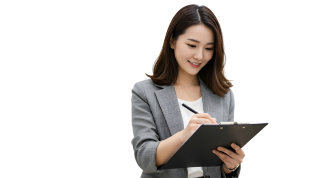 Woman Managing Inventory on Tablet in Clothing Store Best for retail tech, inventory systems, or fashion startups