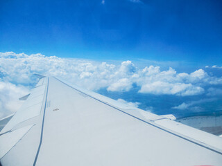 airplane in the sky
