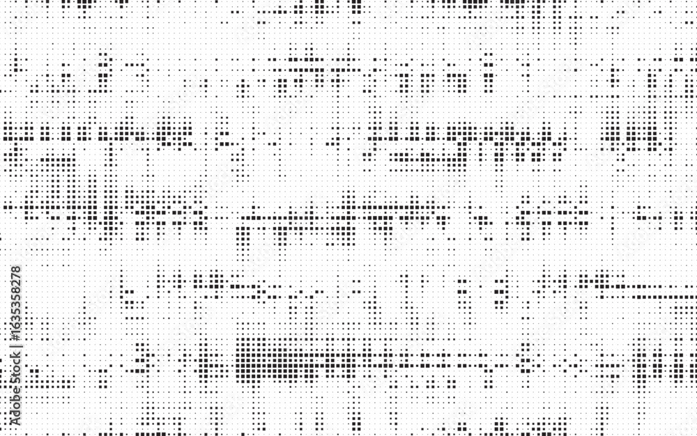 Poster abstract square dots background. pop art template texture. grunge halftone backdrop. vector illustra