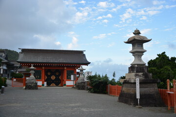 宮崎県　鵜戸神宮の風景