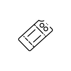 Abstract Illustration Of A Black Geometric Shape With White Lines on Black Background