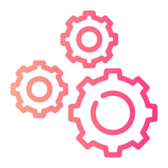 settings gradient icon