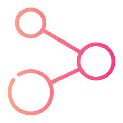 share gradient icon