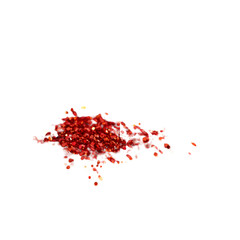 Abstract Red Glitter Splash On Black Isolated Background Illustration