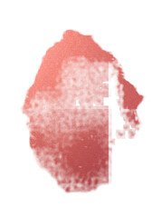 Abstract Red Shape With Texture Isolated On Transparent Background Illustration