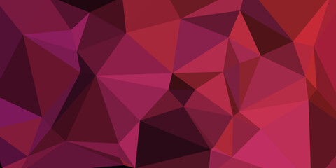 Obraz premium abstract background consisting of triangles, polygon gradient background illustration.
