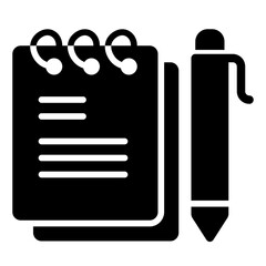 Notepad and Pen icon