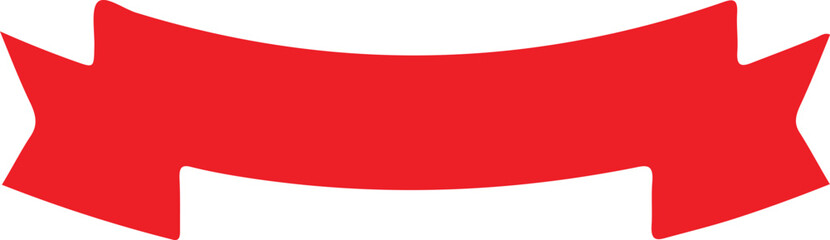 Obraz premium Banner ribbon clip art design on plain white transparent isolated background for card, shirt, hoodie, sweatshirt, apparel, tag, mug, icon, poster or badge