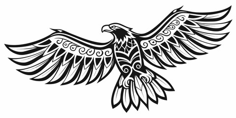 Obraz premium eagle with wings