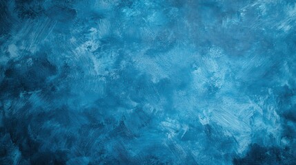 Textured Blue Abstract Background with Artistic Brush Strokes